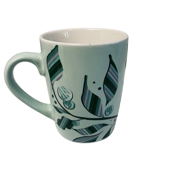 Starbucks 2021 Coffee Mug Cup Mint Green Holiday Collectible Decorative Rare - Picture 10 of 10